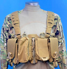 DIRECT ACTION HURRICANE CHEST RIG CR-HRCN COYOTE WITH MAG POUCHES