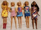 Lot Of 5 Mattel Barbie Dolls
