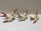 Vintage Mexican Wall Birds Wall Decor Set Of 3 Pink Pottery Birds Wall Decor