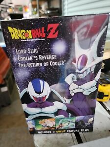 NEW Dragon Ball Z 3 Movie VHS Box Set Lord Slug, Coolers Revenge, Coolers Return
