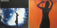 Sade 2002 Lovers Live 2 sided promotional poster/flat Flawless New Old Stock