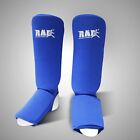 RAD Blue Instep Shin Guards Kickboxing Leg Pads Muay Thai Shin Instep Protector