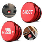2 * Car Cigarette Lighter Cover Accessories Universal Fire Missile Eject Button (For: 2017 Jaguar XE)