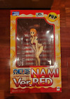Megahouse Portrait Of Pirates One Piece LIMITED EDITION Nami Ver. RED