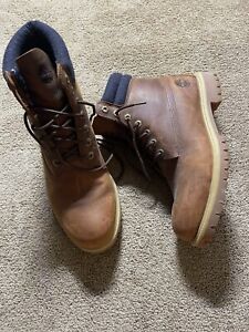 Timberland 6in Men's Waterproof Boots - Medium Brown Nubuck, US 11.6