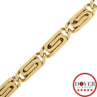 Estate 14K Gold Flat S Link Solid Chain Bracelet 22.9 Grams NR