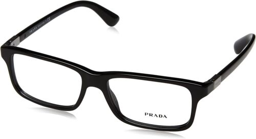 Prada PR06SV Black Eyeglass Frames 1AB1O1-56