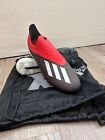 Adidas X 18+ Fg US Mens 8 Core Black/White/Active red Brand New