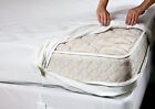 TOP SELLER! Bed Bug PROTECTOR Soft Lux FABRIC ~ Allergen Zippered MATTRESS COVER