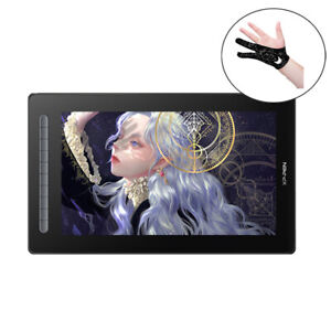 XP-PEN Artist 16 2nd Graphics Drawing Tablet Fully-laminated+X3 Stylus 60° Tilt