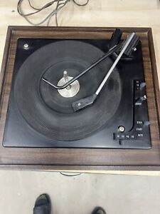 BSR vintage record player music box vinyl record player