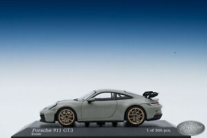 1/43 Minichamps 2021 Porsche 911 (992) GT3 Chalk Gray 🤝ALSO OPEN FOR TRADE🤝