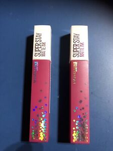Maybelline Super Stay Matte Ink Liquid Lipstick - 410 Party Goer , 2 Pack