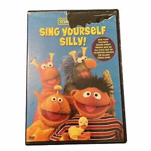 Sesame Street Sing Yourself Silly 2005 DVD TESTED Paul Simon James Taylor