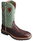 Twisted X Men's Lite Western Work Boot - Steel Toe - Extended Sizes - MLCS002 X
