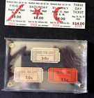 WOODSTOCK TICKET WITH LOVE FOOD TICKETS , TICKETS IN MINT CONDITION FOR AGE