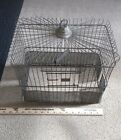 Antique Vintage Bird Cage Wire With Perch, 13 X 12 NO BASE