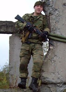 Russian Army Spetsnaz Summer Tarpaulin Mabuta-2 Jacket VSR-98 Flora Chechen War