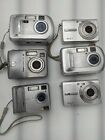 New ListingLot Of 6 Parts As-is Untested Kodak Compact Digital Cameras