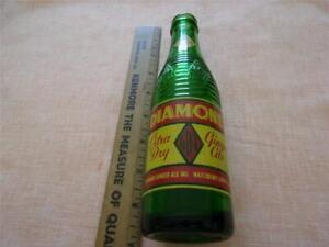 Vintage Diamond Ginger Ale Bottle Waterbury Conn.. 6 oz.