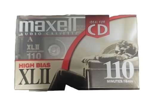 New ListingMaxell XL-II 100 High Bias Type II Cassette Tape New Sealed free shipping