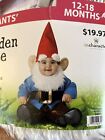 NWT Lil' Garden Gnome 4 Piece Costume Infant Toddler Size 6-12 Months Halloween