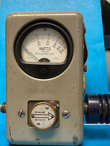 Vintage Bird 43 wattmeter, includes 7 elements and dummy load