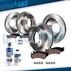 Front Rear Brake Rotor + Ceramic Pad for 2009 2010 2011-2018 Dodge Ram 2500 3500 (For: More than one vehicle)