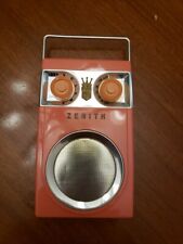 Zenith Royal 500B Pink Transistor Radio