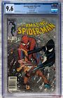 Marvel AMAZING SPIDER-MAN #258 Mark Jewelers Insert 1984 Off-White Pages CGC 9.6