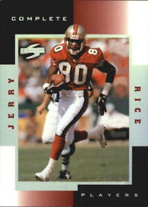 1998 Score Complete Players San Francisco 49ers Football Card #10C Jerry Rice