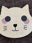 Betsey Johnson Kitty Cat Wicker Wristlet Card Holder Bag Clutch Purse