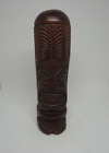 Vintage Hand Carved Wooden Tiki Totem Statue 10 1/4 Tall