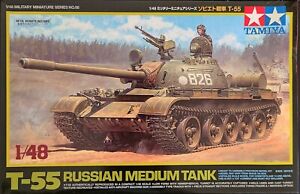 1/48 Tamiya MM98: T-55 Medium Tank