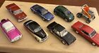 8 Mixed  1/64 Scale Diecast Cars -  Lot #19 Great Condition
