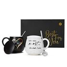 AW BRIDAL Wedding Gifts for Couple Coffee Mugs Set of 2 Mr & Mrs Gifts Mugs