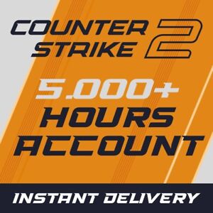 Steam Account | CSGO CS2 | 5000 Hours + | Faceit Ready | Instant Delivery