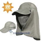 Fishing Garden Sun Cap Solar Protection Shade Hat Neck & Face Flap Cover