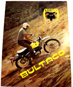 Original 1970 Bultaco Lobito Lobito Mk4/125-Mk4/175 Dealership Sale Brochure