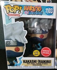Funko Pop! Anime Naruto Shippuden Kakashi (Raikiri) G.I.T.D GameStop Exclusive
