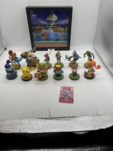 Amiibo Lot 16 Super Smash Bros, Zelda, Mario, Xenoblade - RARE - Some 1st Print