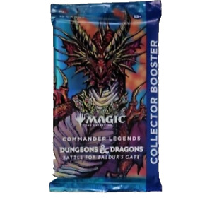 1 Magic the Gathering MTG Commander Legends Baldurs Gate Collector Booster Pack