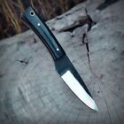 handmade Forged D2 tool steel fixed blade Hunting Skinner knife Bushcraft EDC