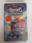 Disney's Masterpiece THE RESCUERS VHS Vintage Factory Sealed NOS Newhart VTG