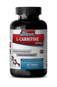 Best Fat Burner - L-Carnitine 500mg - Amino Acid for Good Health Pills 1B