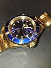 Invicta Gold Tone Stainless Automatic Men's Watch - 8930OB Read Note Description