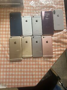 Lot Of iPhones For Parts/repair -not Working-as Is