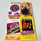 VHS Lot of 4 - Kidsongs - Greg & Steve - Mary Rice Hopkins - Sharon Lois & Bram
