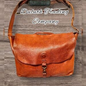 Duluth Leather Messenger Mailbag