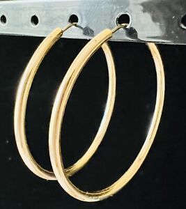 14K Yellow Gold Large Classic 1.5